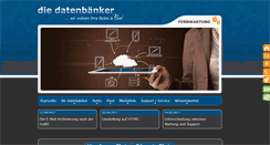 Desktop Screenshot of datenbaenker.de